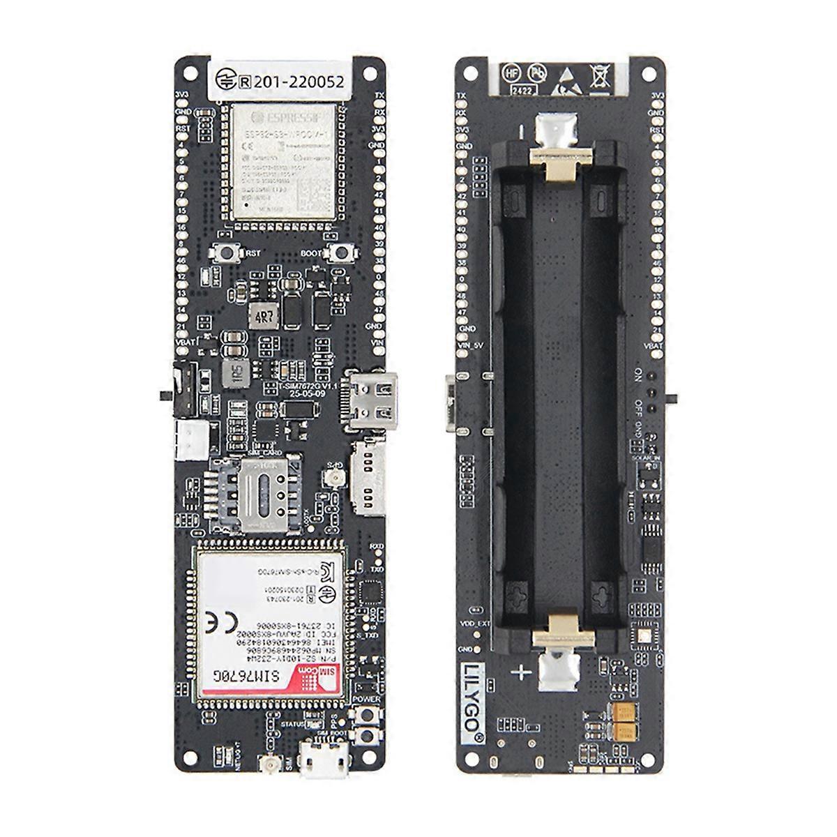 T-SIM7670G-S3 LTE 4G ESP32-S3 Development Board Cellular Module IOT Devices Long-Range Communication with GPS