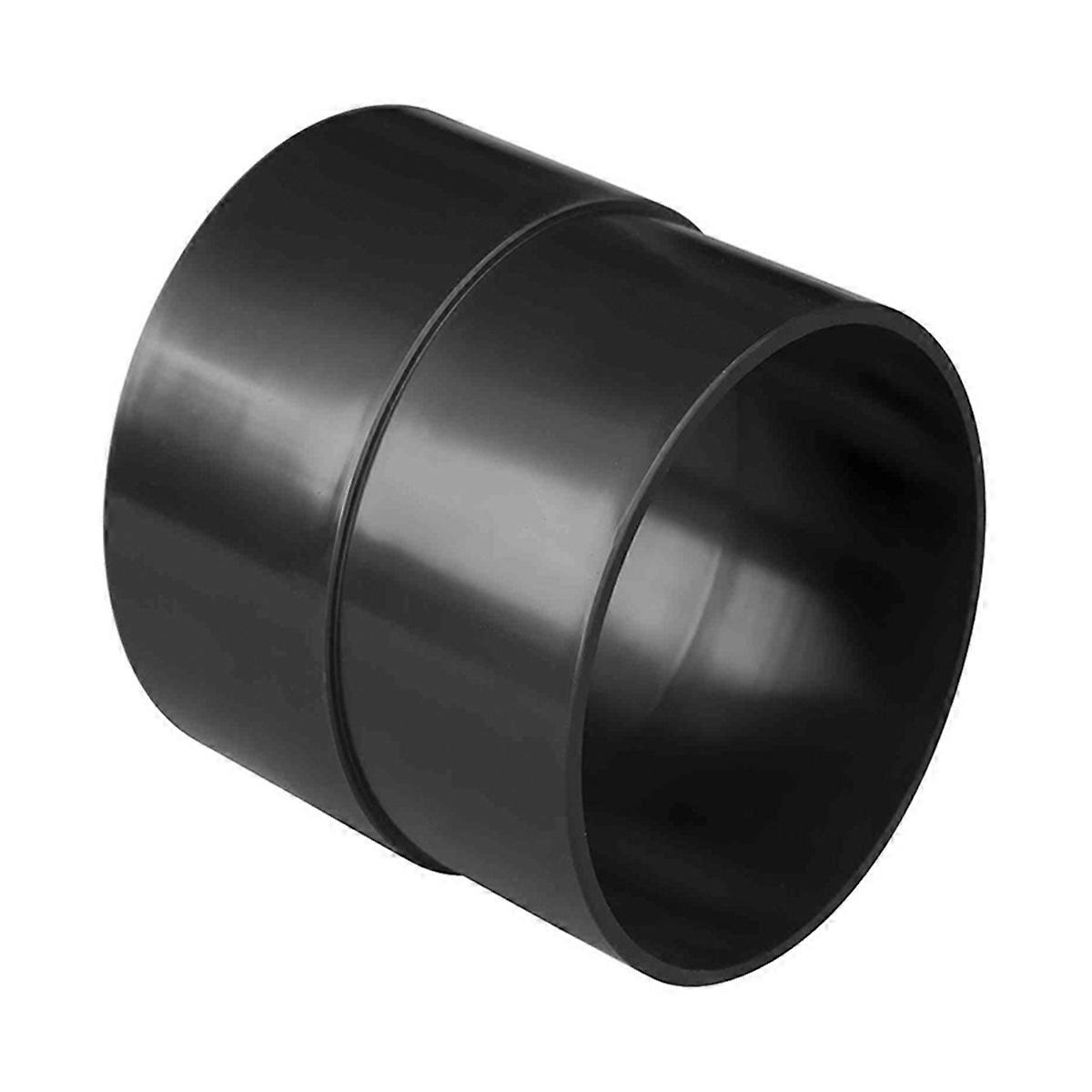 70125 4-Inch Pipe Hose Adapter - ABS Plastic Quick Coupler for Workshop Dust Collection Fittings