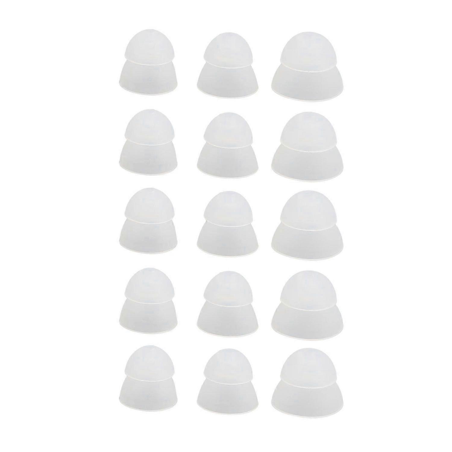 2025 Latest Model 15pcs Hearing Amplifier Eartip 2 Layers Detachable Silicone ...