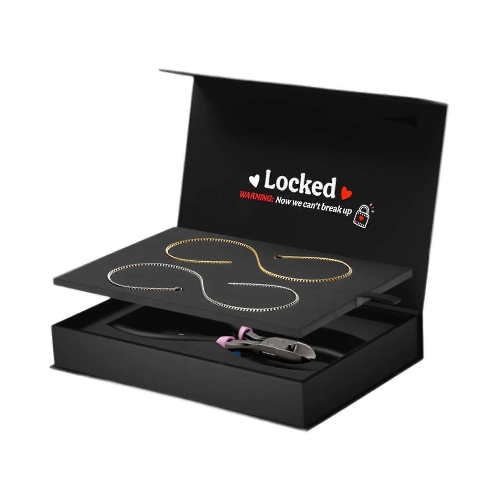 Kit de Pulseira Permanente Pulseira Bloqueada Forever Pulseiras Fazendo com Correntes &