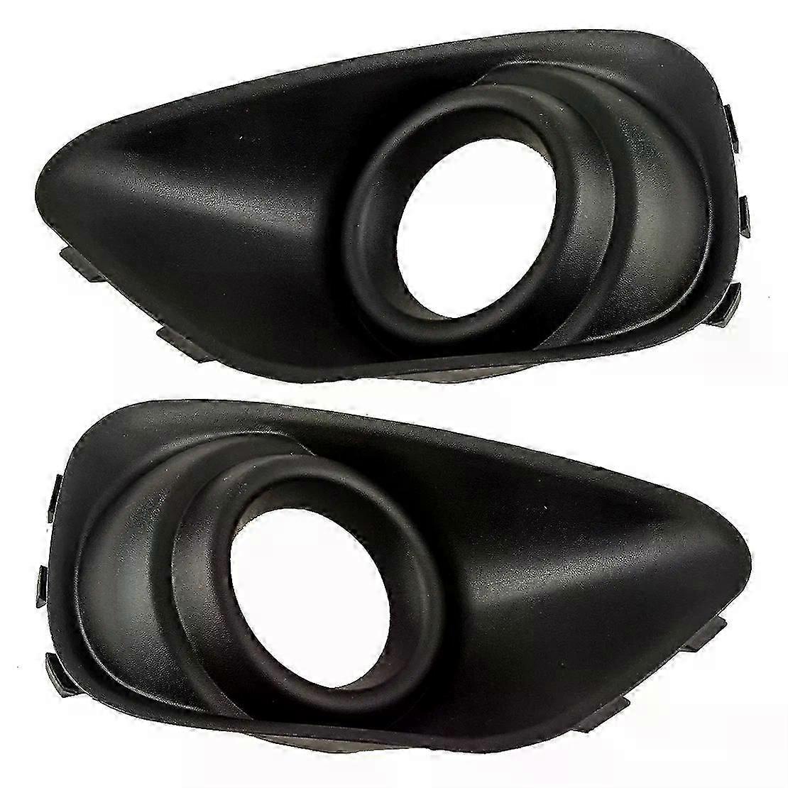 1 Pair Front Bumper Fog Light Cover Grille Lamp Bezel Frame 68109871AA 68109870AA Fit for Jeep Compass 2011 2012 2013 2014-2017