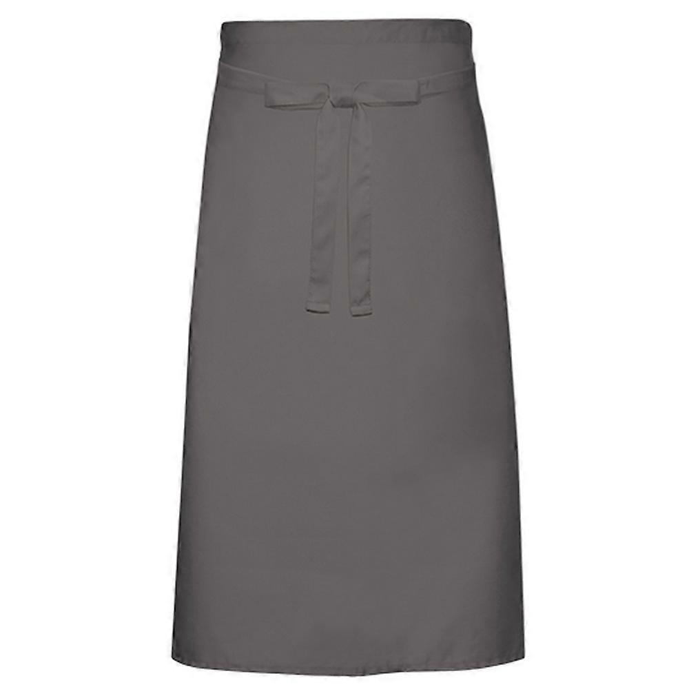 Link Kitchen Wear Cooks Waist Apron Dark Grey One Size