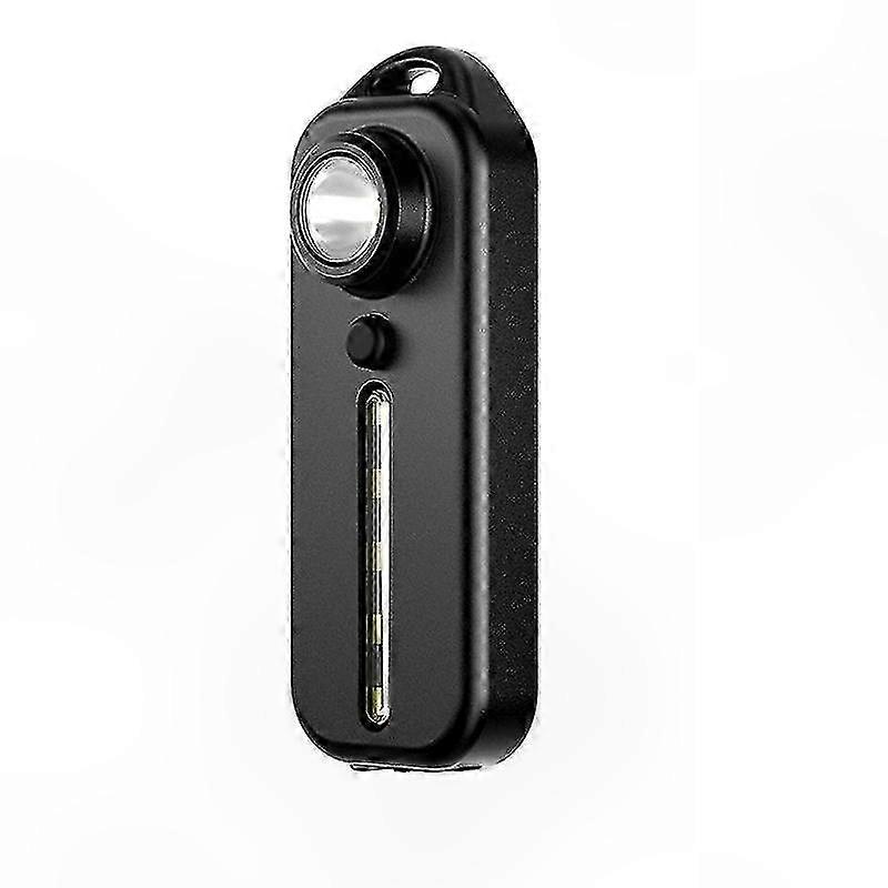Rechargeable LED Shoulder Light with Clip - Red, Blue, White Flashing Warning Light for Safety