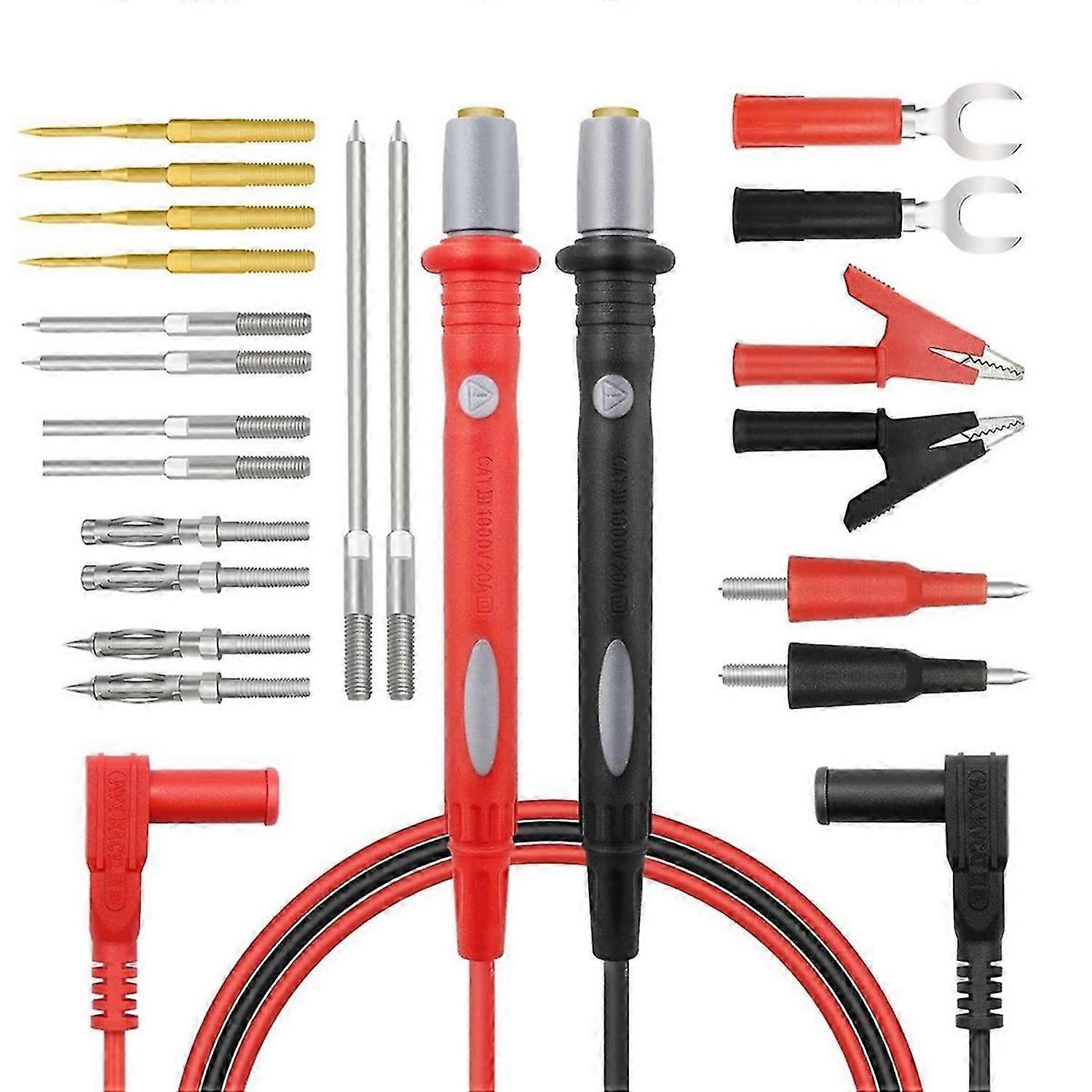 Multimeter Test Lead Kit, Back Probe Test Leads,Multimeter Probes