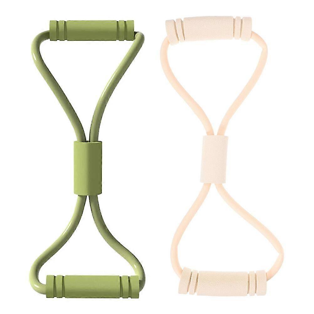2pcs Pull Rope Arm Muscle Training Women Household Back Expander Stretcher Arm Band for Workout