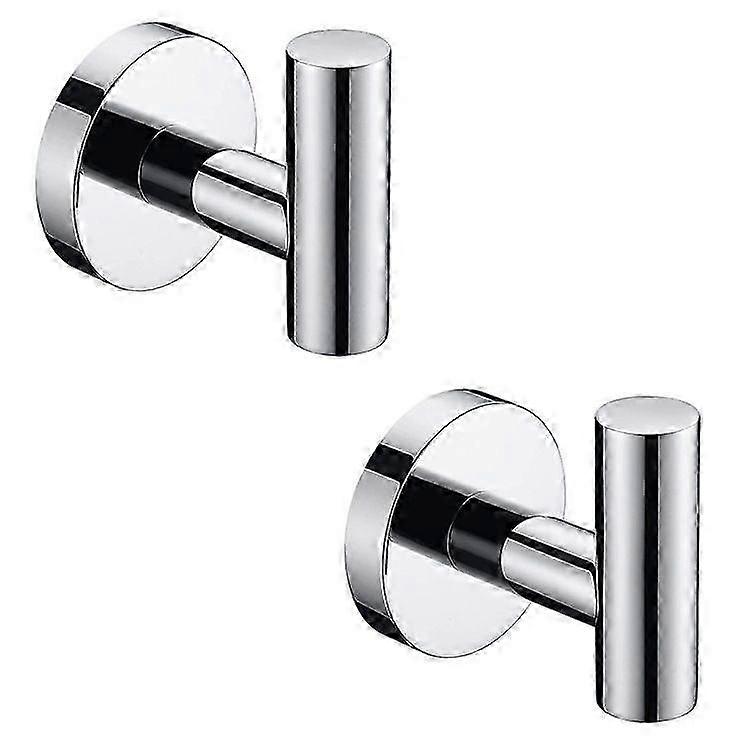 2 Back wool hook automatic bonding hook heavy waterproof outer wall -mounted robe hook bathroom shower 2025