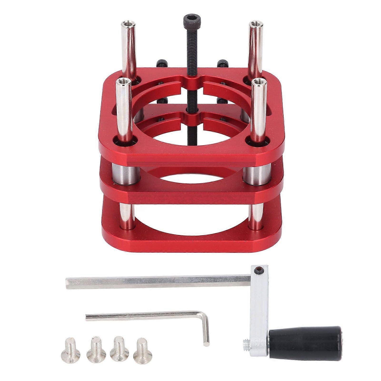 Router Table Base Aluminium Alloy 51mm Maximum Hand Cranked Lifting Height Router Table Lift Base