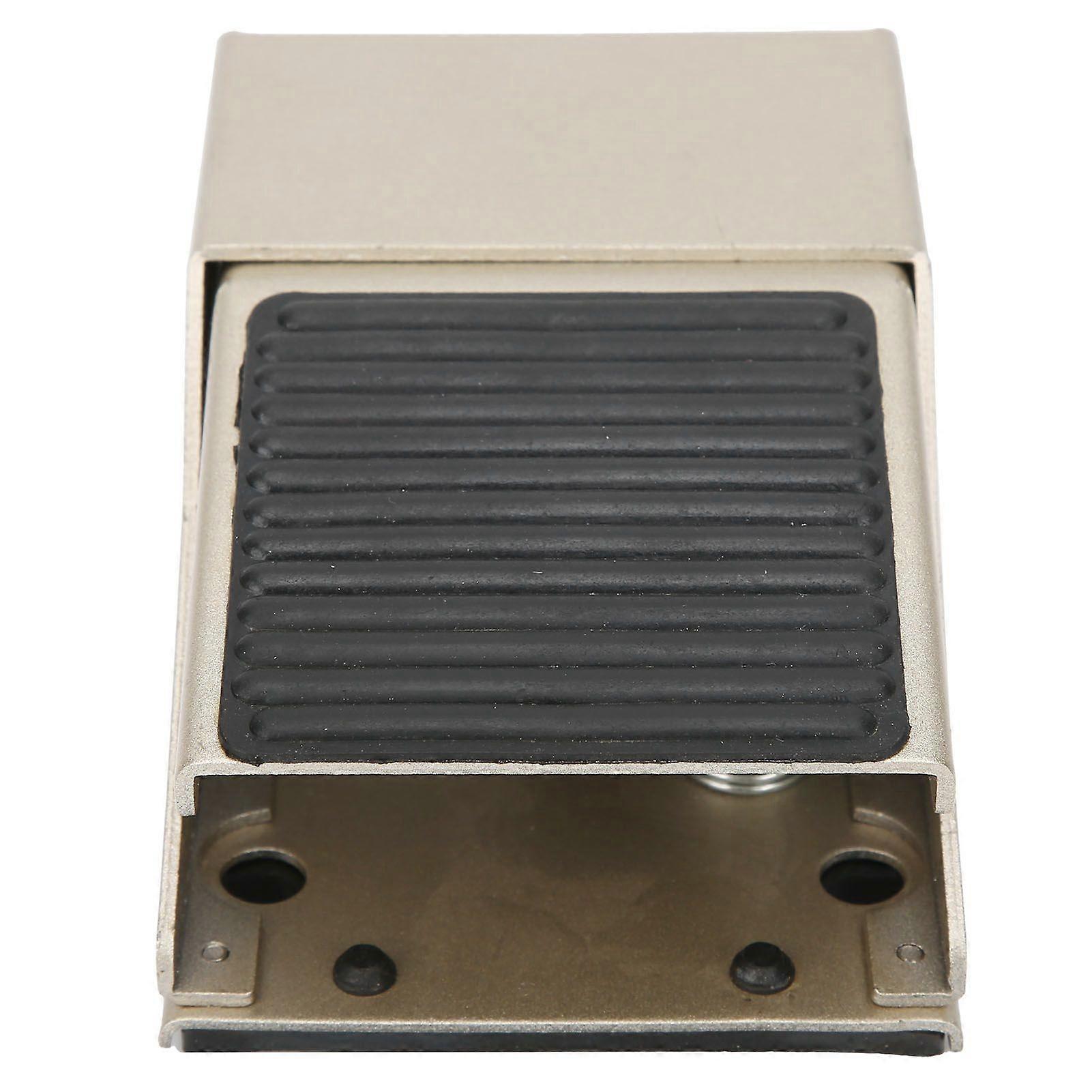 Foot Pedal Switch 3 Way 2 Position Thread Pneumatic Alloy Steel Pedal Valve FV320