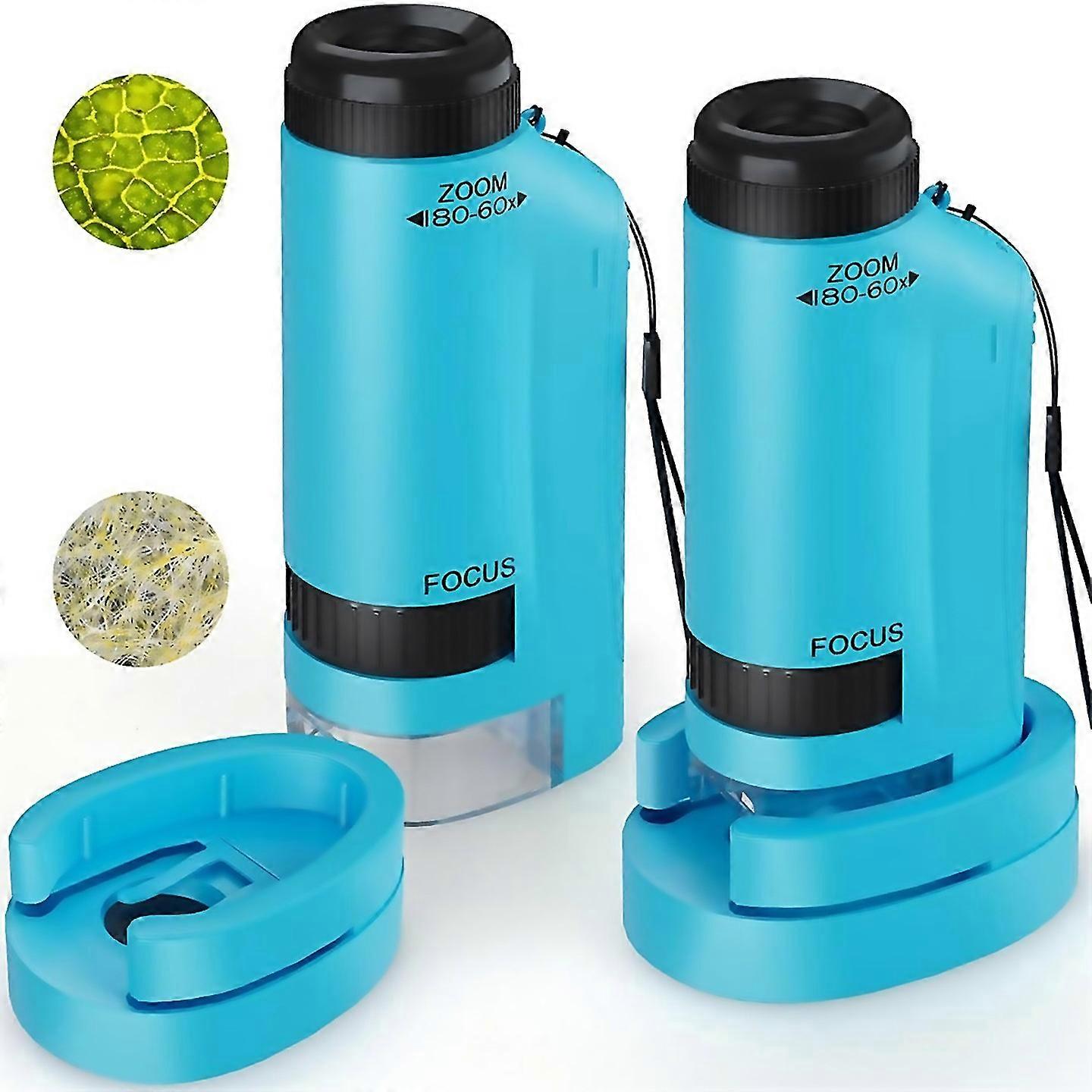 For Portable Microscope For Kids Zoom 60x180xhandheld Mini Microscope