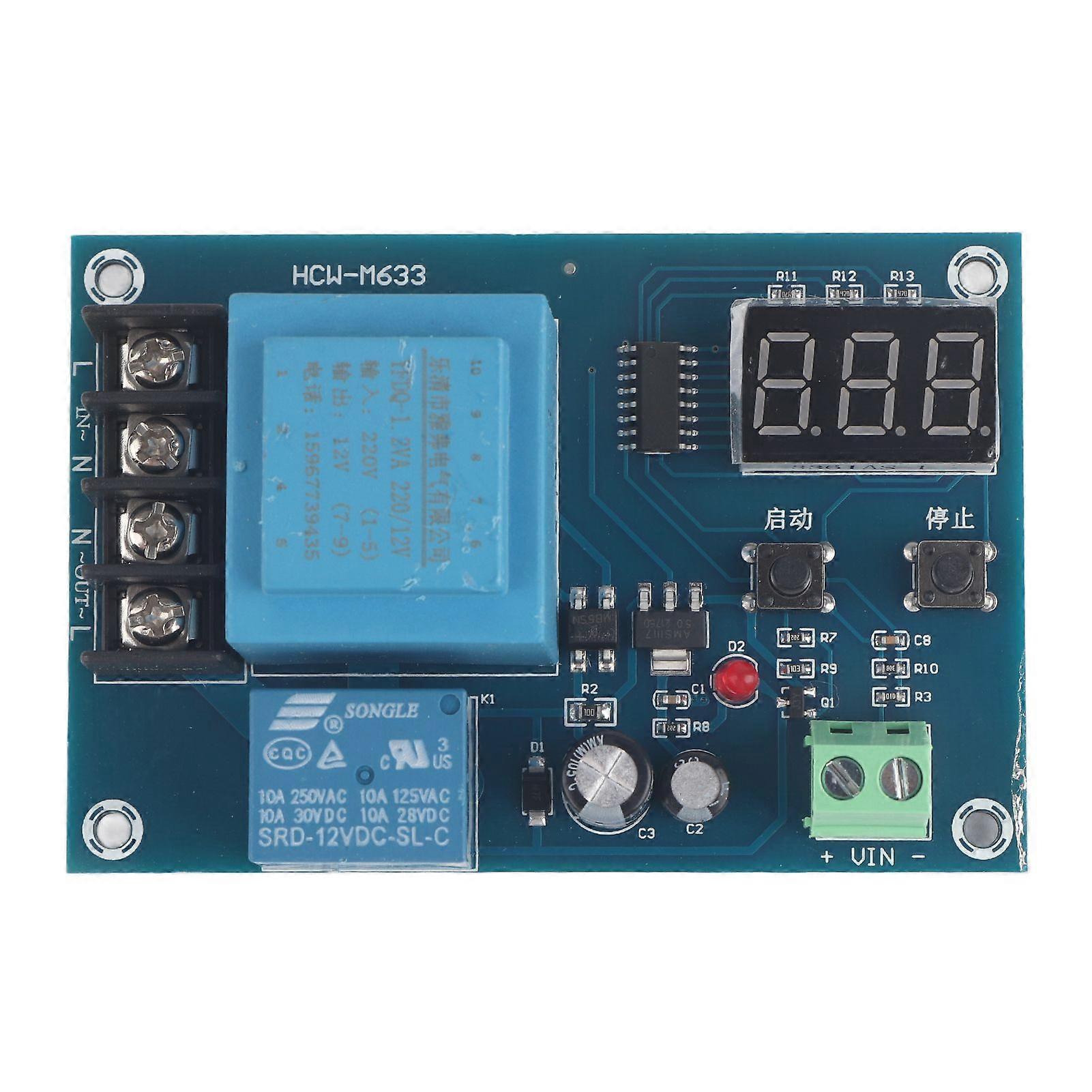 220V Lead acid Lithium Storage Battery Charging Controller Module Switch Protection Board