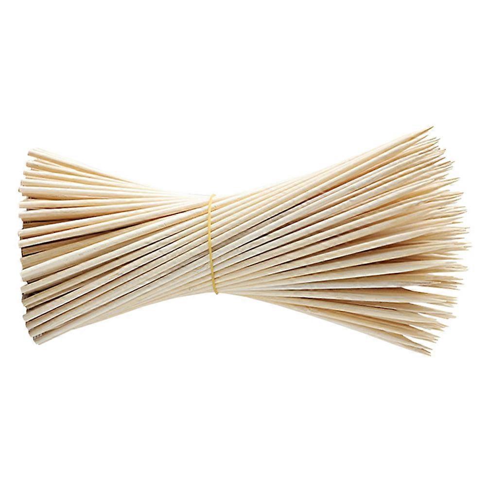 Barbecue Skewers Sticks Wooden Skewers for Grilling 300Pcs Disposable Picks