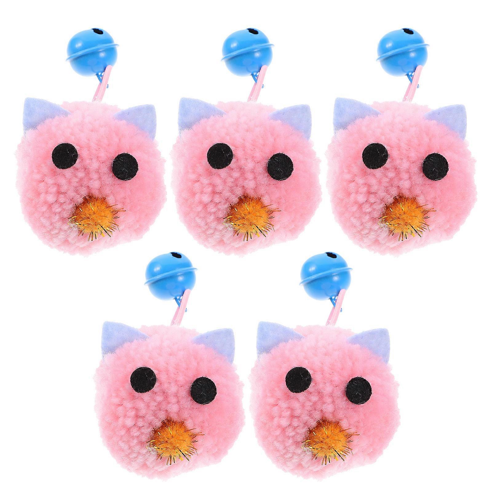 Cat Interactive Toy Mouse Plush for Indoor Cats to Bite and Chase 10Pcs