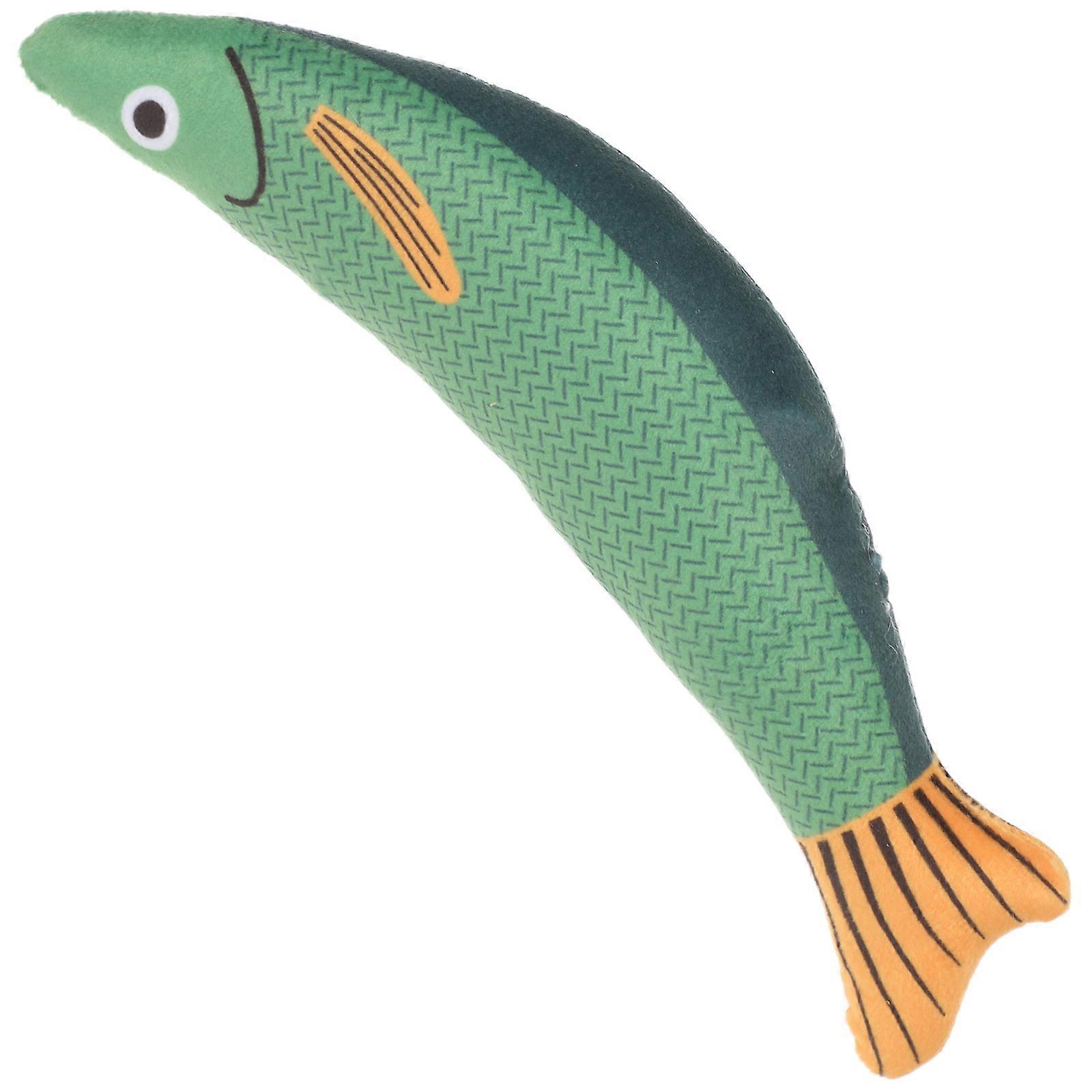 Fish Plush Catnip Toy For Cats And Kittens Entertainment And Mental Stimulation 5Pcs