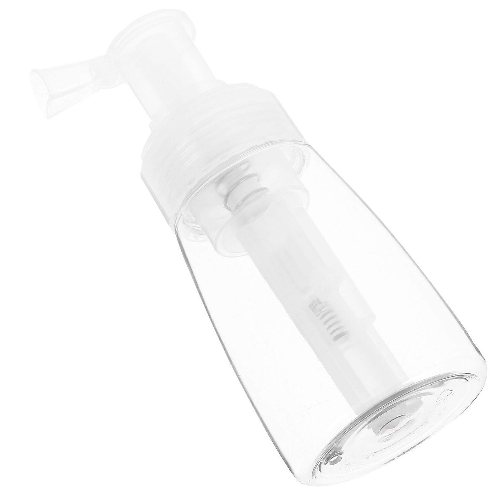 Transparent 3Pcs Barber Powder Spray Bottle for Powder with Plastic Material