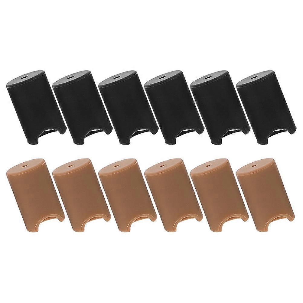 Assorted Color Silicone Cabinet Door Bumpers for Childproofing 12Pcs Set
