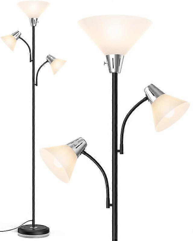Floor Lamp, Lamp for Living Room with Adjustable Reading Lights