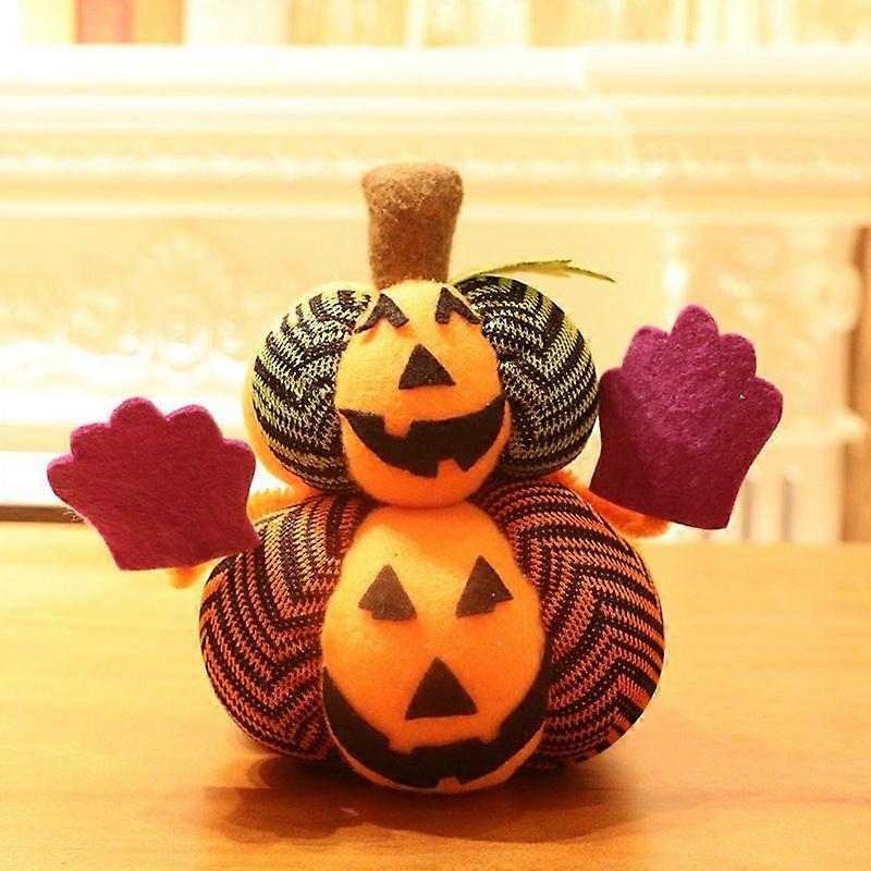 Halloween Pumpkin Doll Ornament Double Layer