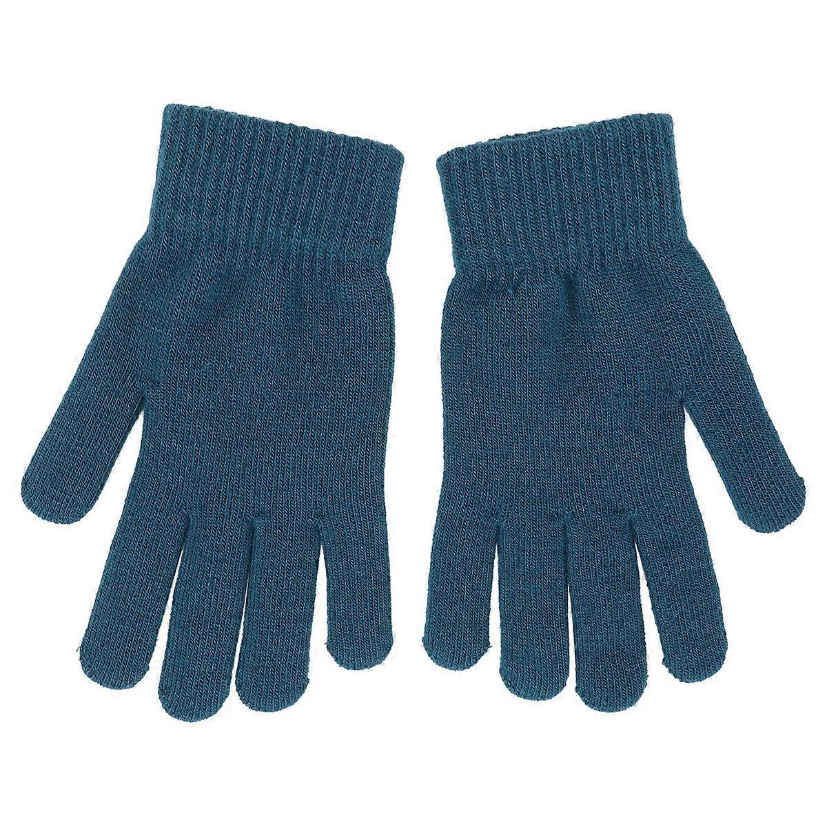 Winter Warm Gloves Knitted Gloves for Winter Protection 1Pair