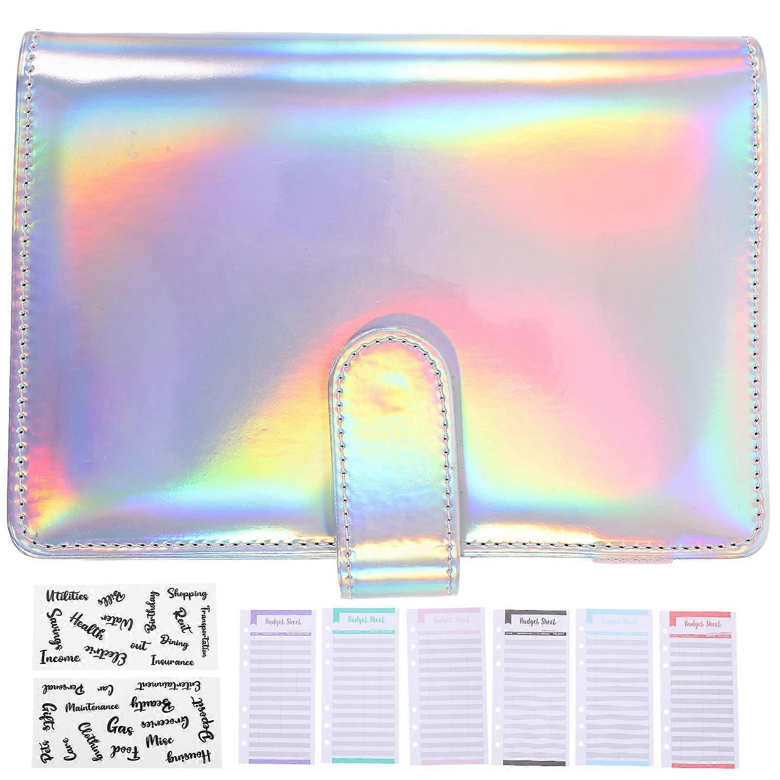 A6 Loose-leaf Budget Binder For Everyday Use With Tear-resistant Design For Cash Tracking 2 Sets