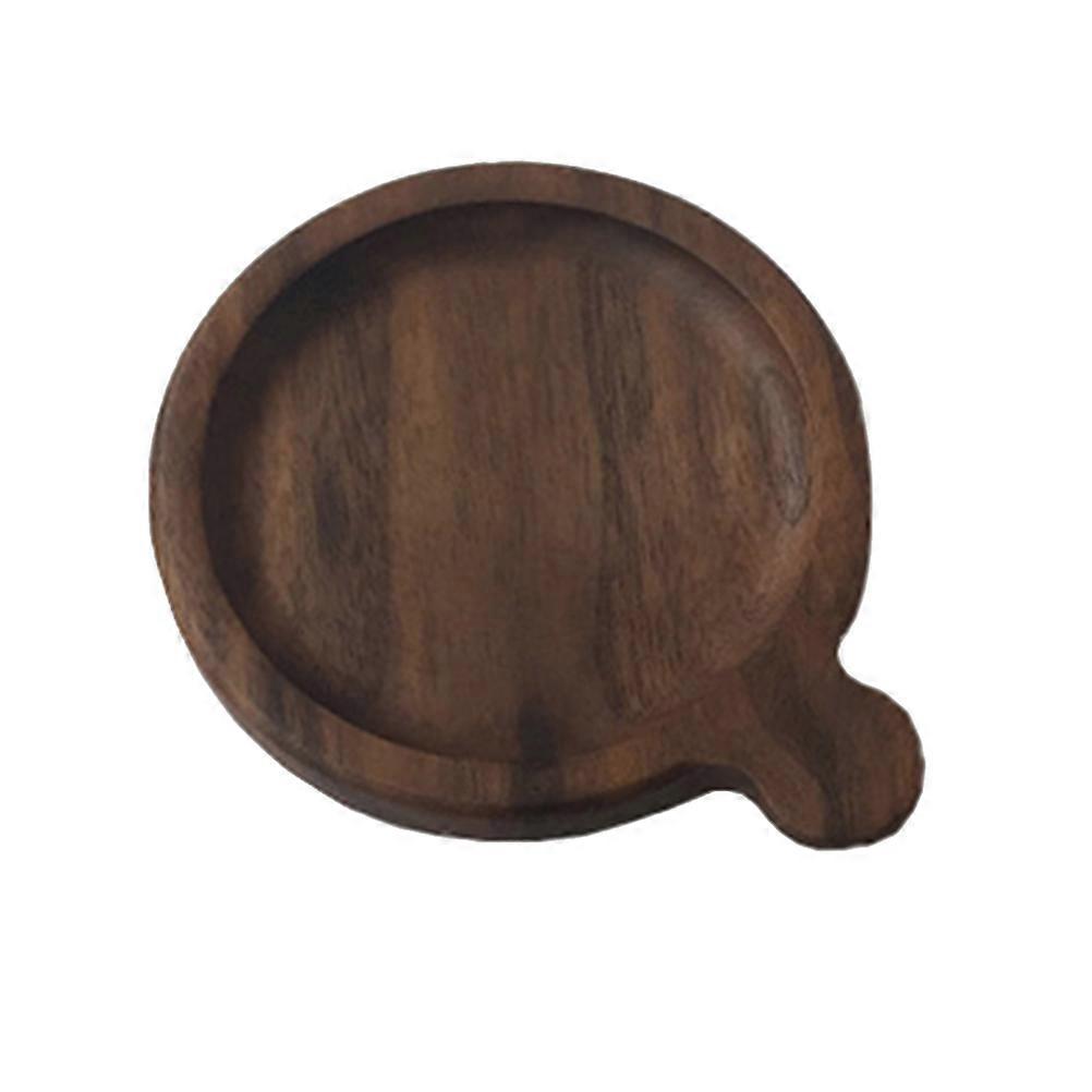 Cup Mat Wooden Coasters for Heat Insulation 2Pcs Round Coasters