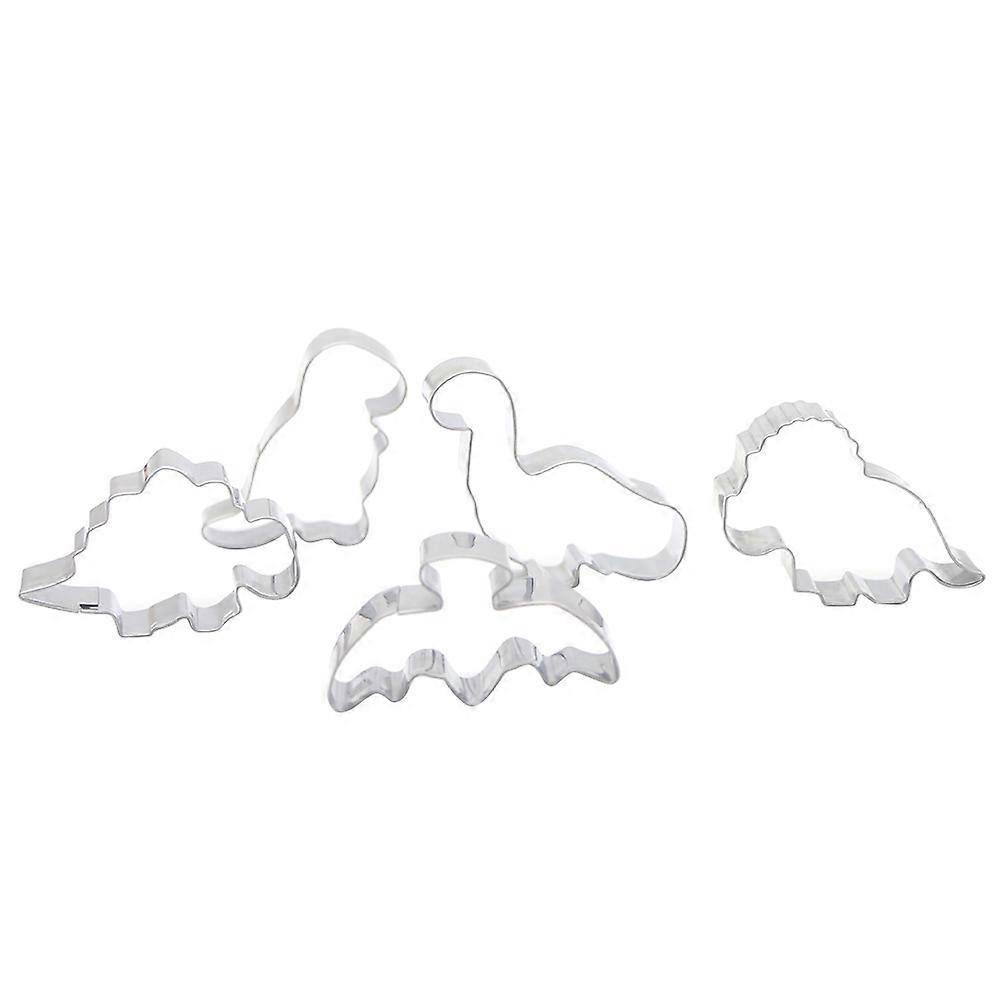 15Pcs Dinosaur Cookie Cutters Stainless Steel Set for Baking