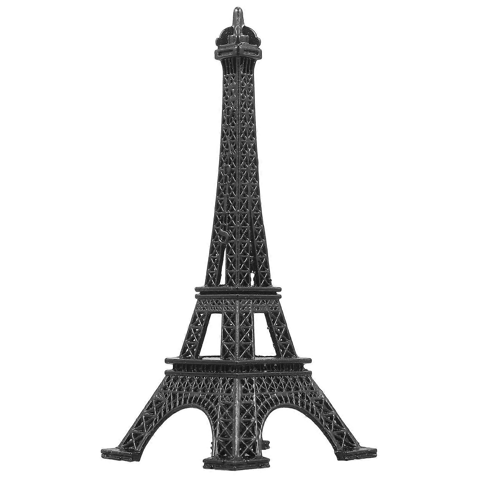 Eiffel Tower Model Architectural Craft Statue for Home Decor 4Pcs