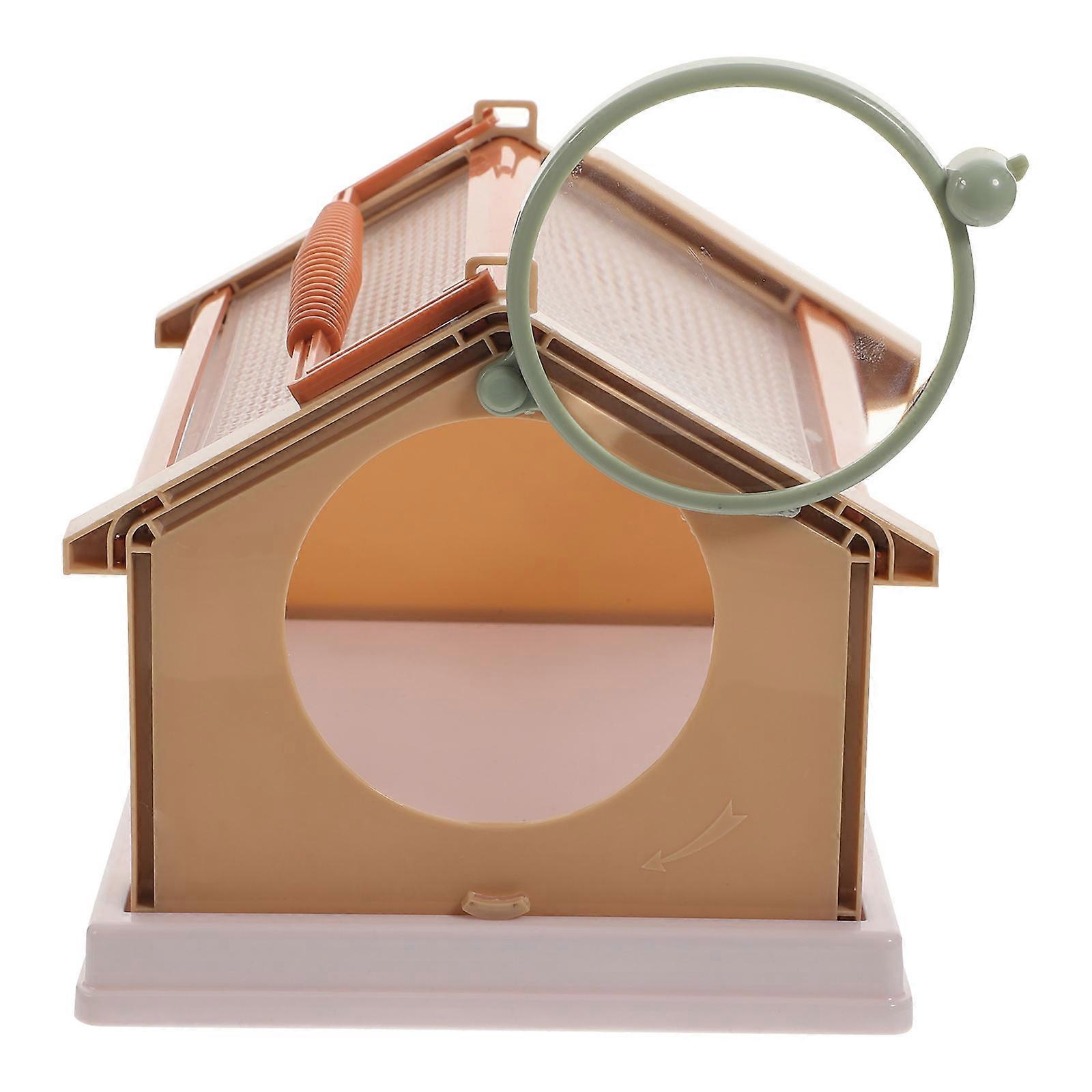 Insect Observation Cage Plastic Critter Holder for Outdoor Use