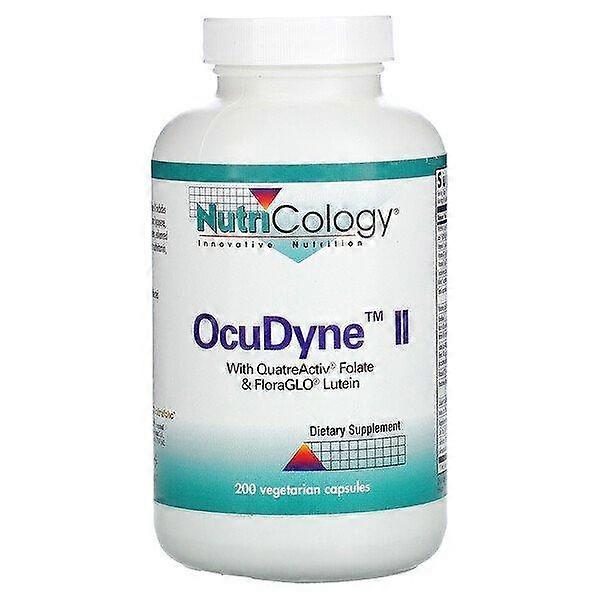 Nutricology, OcuDyne II, 200 Vegetarian Capsules