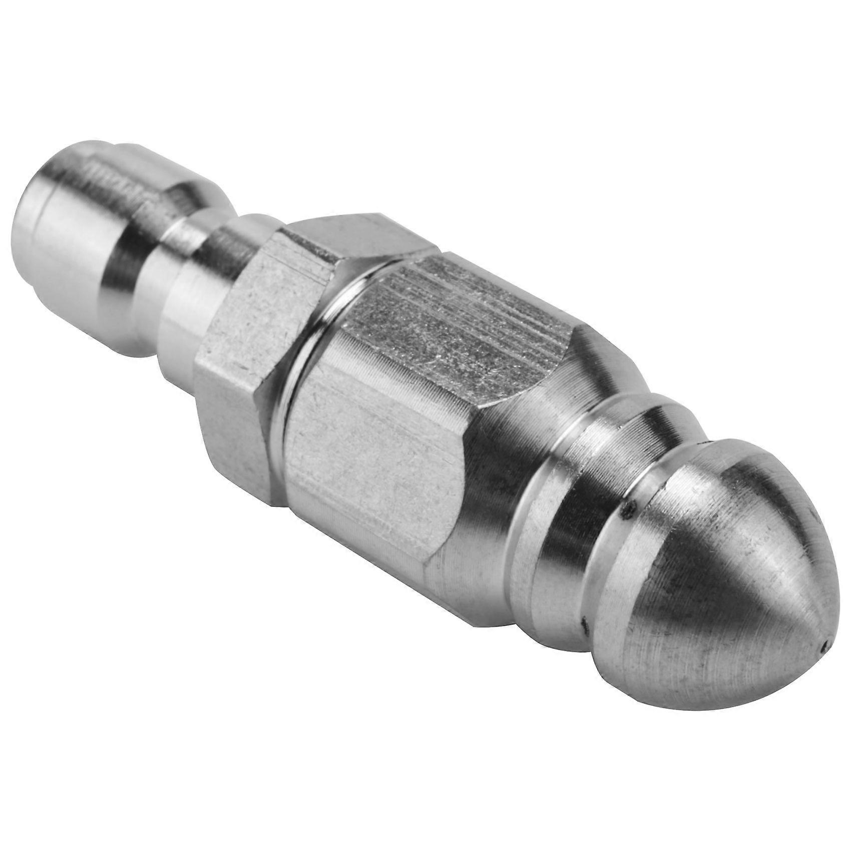 Sewer Jetter Nozzle for   with 1/4 inch Quick Connect - for Drain Jetting Clog Remover,1 Front 6 Rear Jets