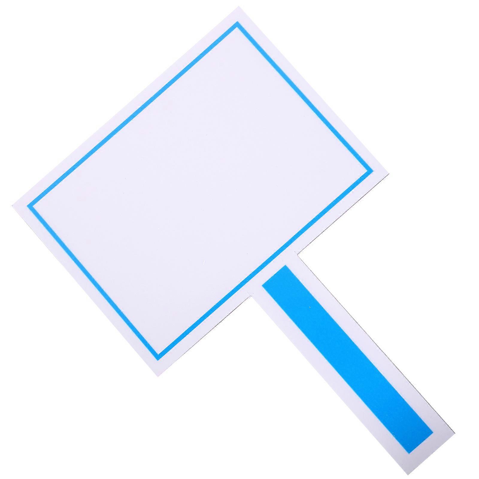 Handheld Whiteboard Judges Writable Scoreboard for Voting 3Pcs Pack