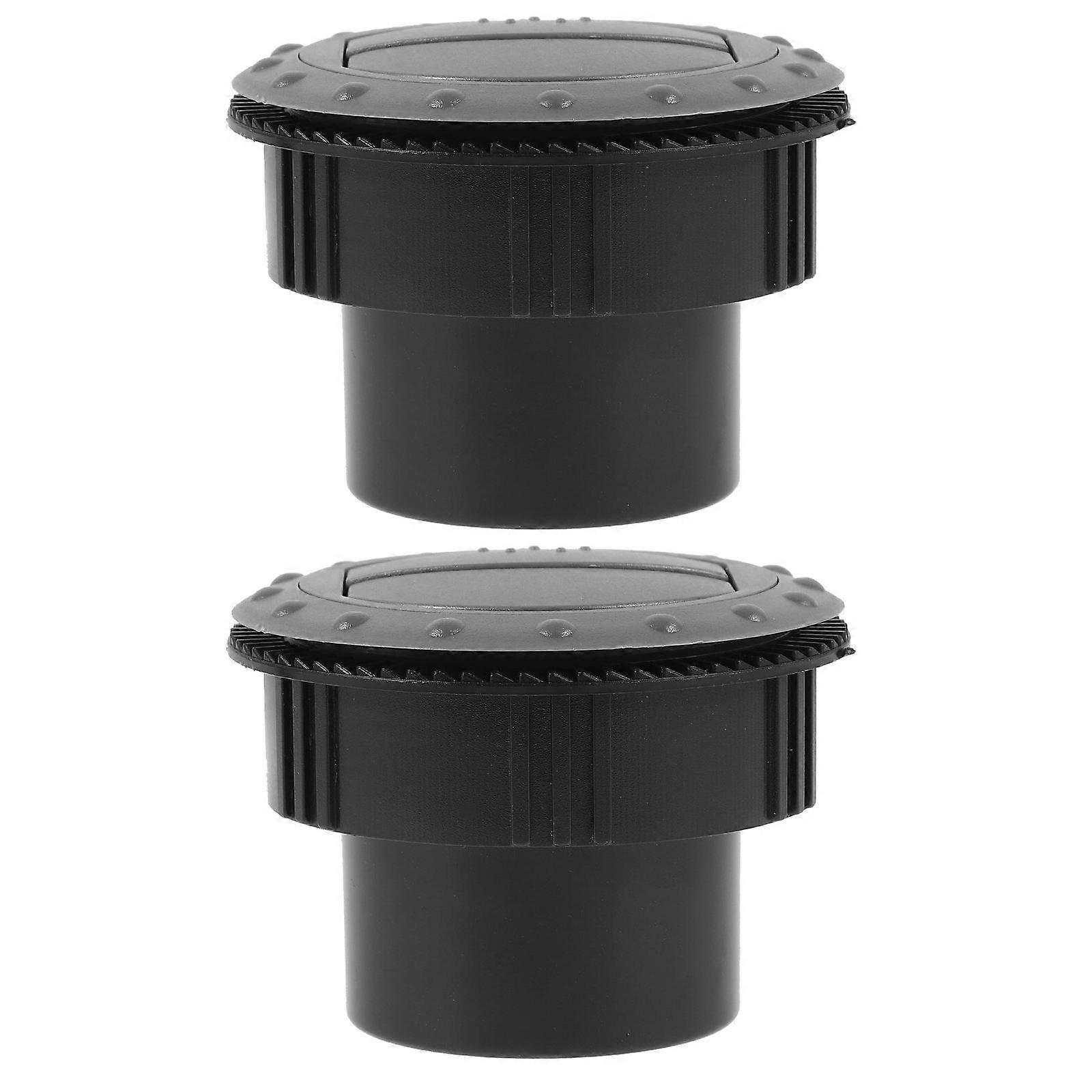 Bus Vent Deflector Plastic Round Vent Cover for Easy Installation 8Pcs