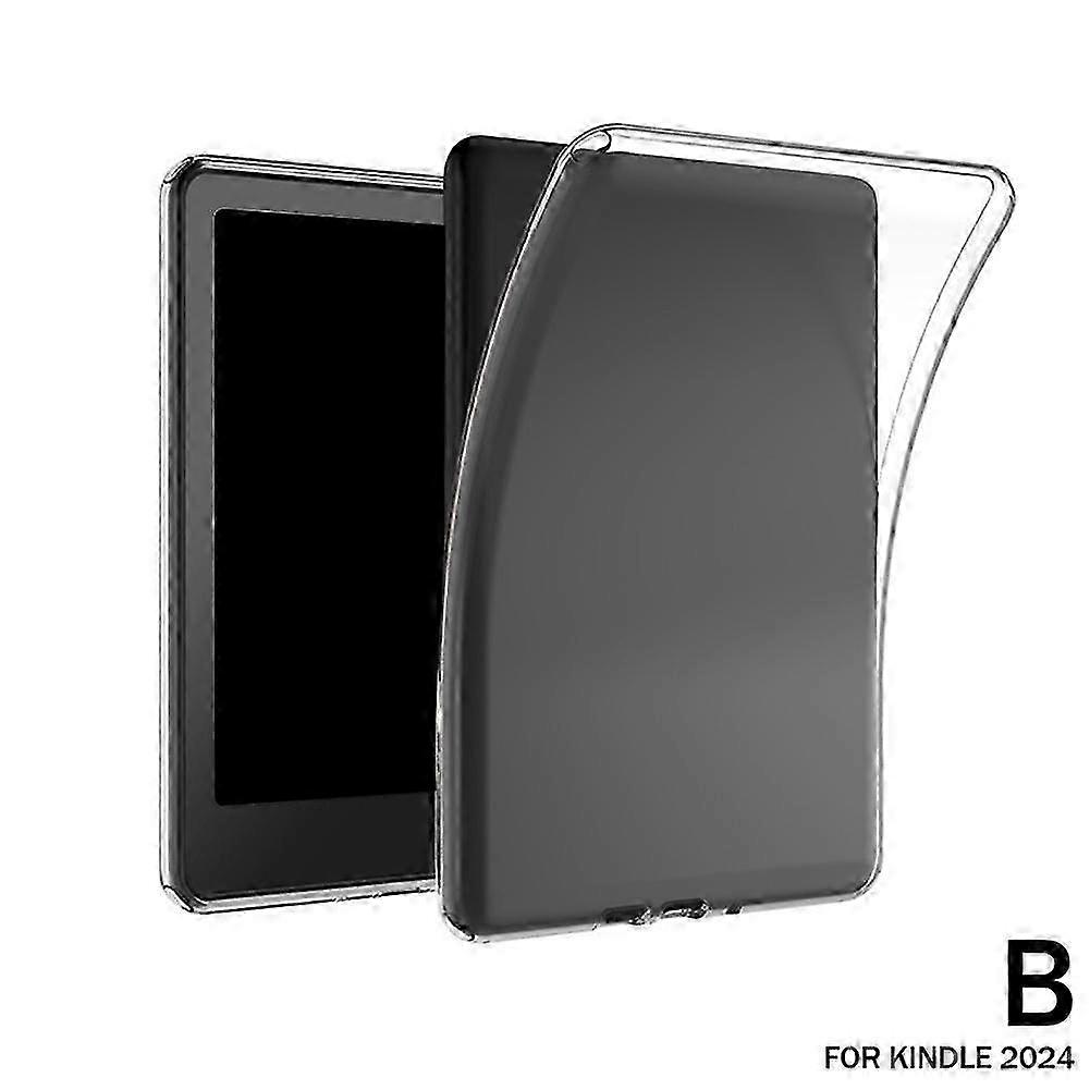 25-26 E-reader TPU Cases Anti-drop Ultra-Thin Soft Cover for Kindle 2024/Colorsoft