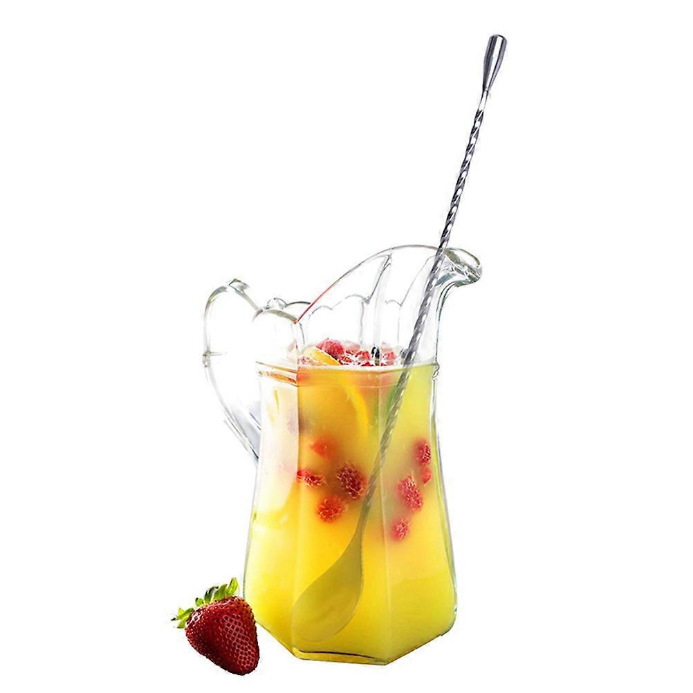 Stirring Tool for Drinks Stainless Steel Bartending Stir Spoon 2Set