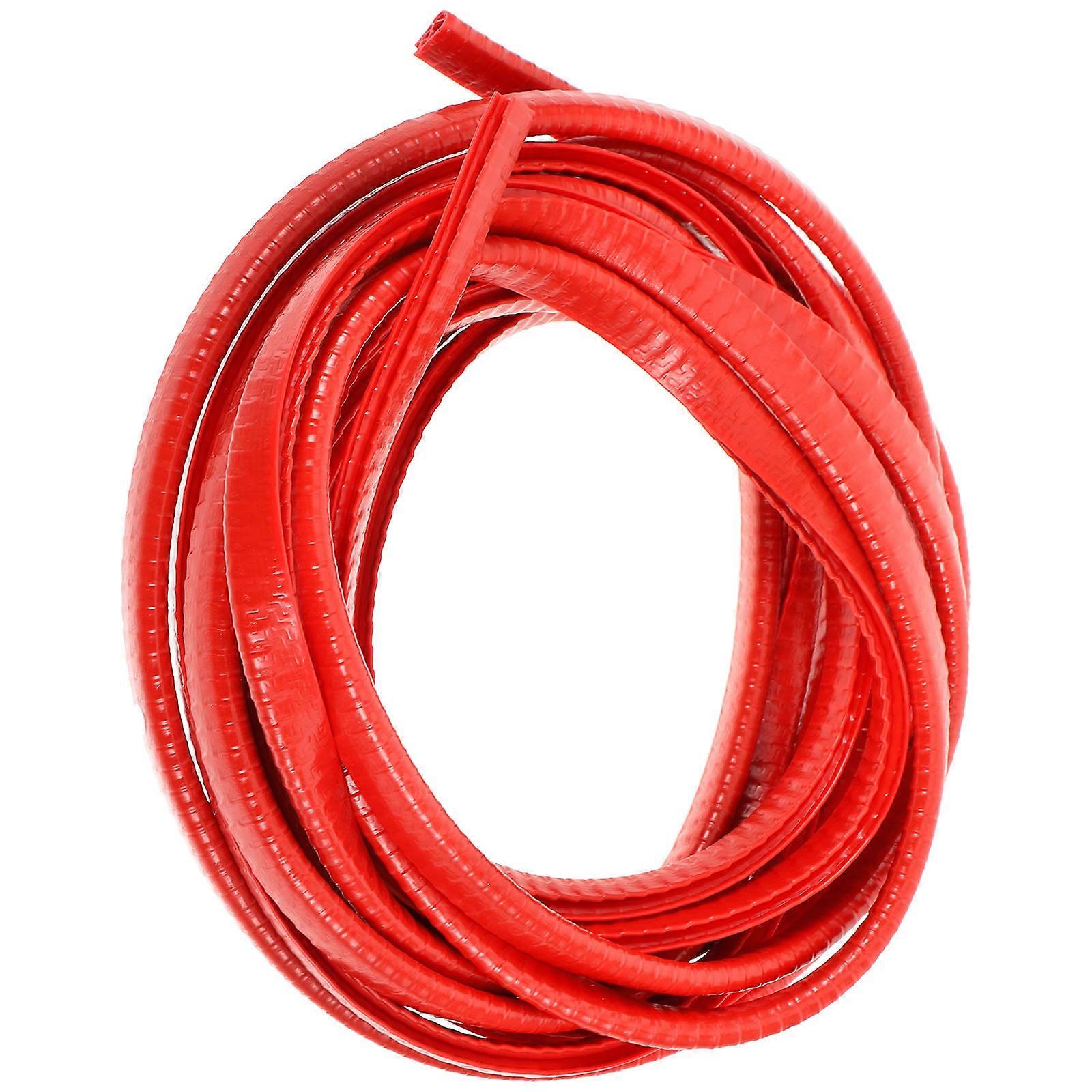 Red Car Door Edge Guard for Scratch Protection 1 Roll Adhesive Strip