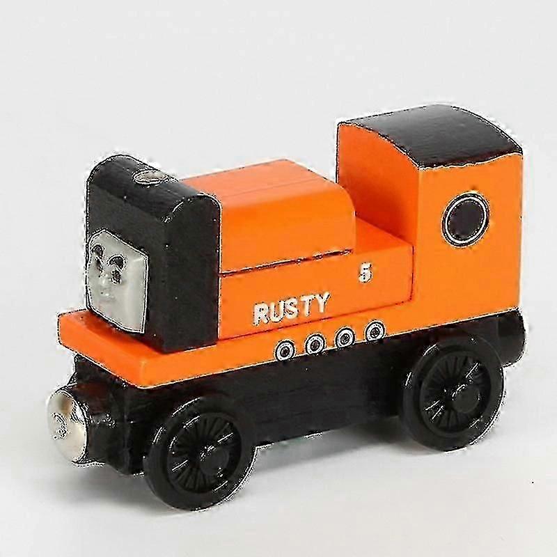 トーマスと友達の木造鉄道列車のおもちゃスペンサーヘンデルバーティモリー子供教育玩具のための鉄道模型のおもちゃ