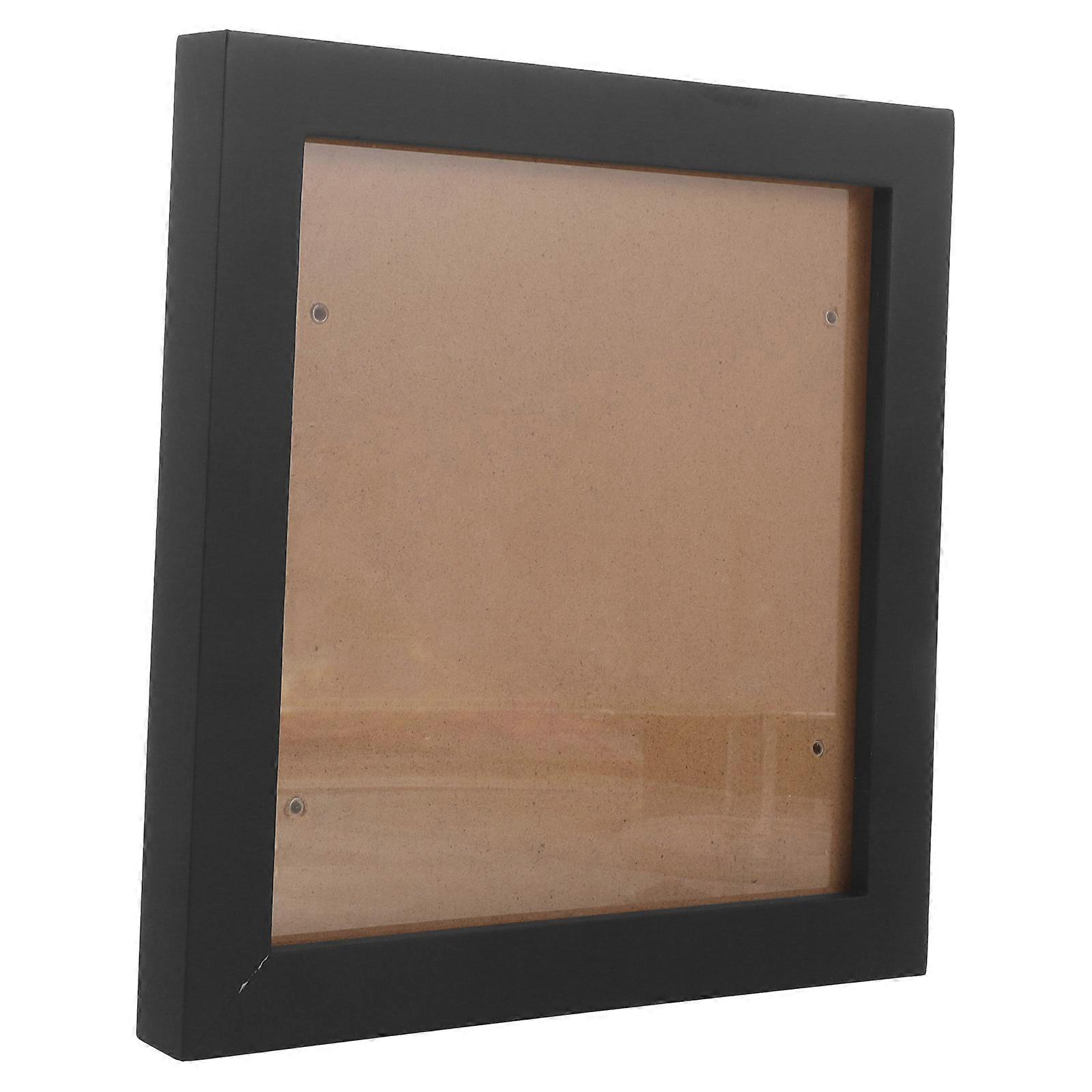 Cross Stitch Frame for Home Decor 2Pcs Wooden Square Embroidery Frames