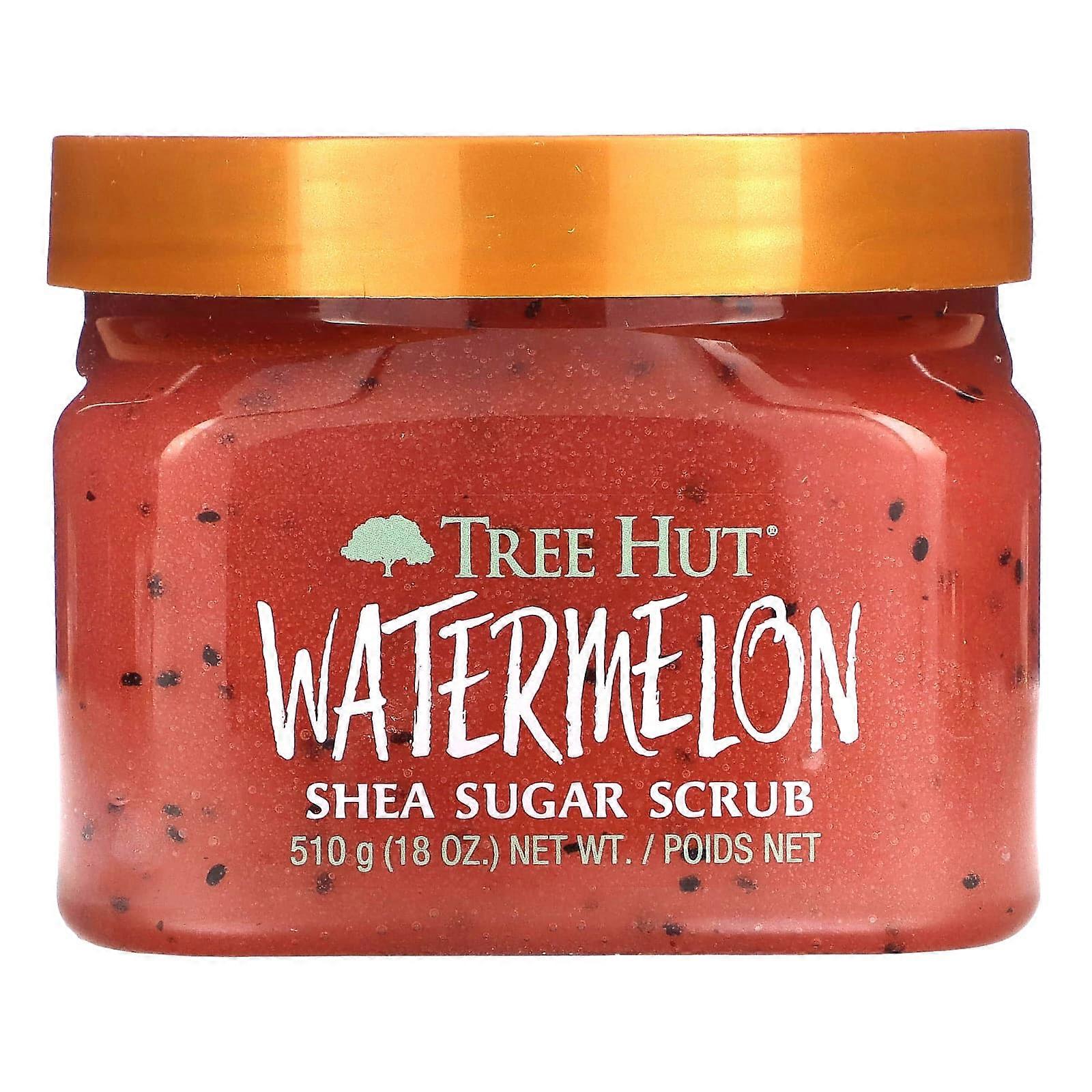Tree Hut, Sheasockerpeeling, Vattenmelon, 510 g