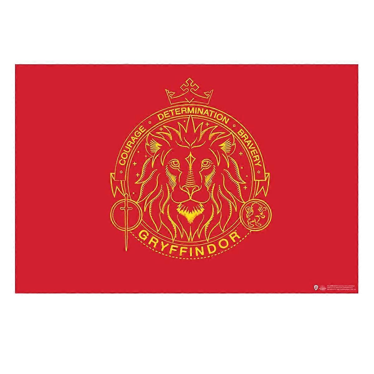 Felpudo con el escudo de Gryffindor de Harry Potter