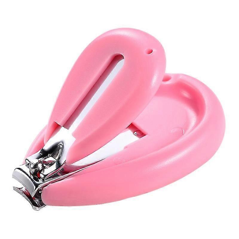 ピンクの赤ちゃんの子供ネイルクリッパーズ安全カッターケア幼児幼児はさみ