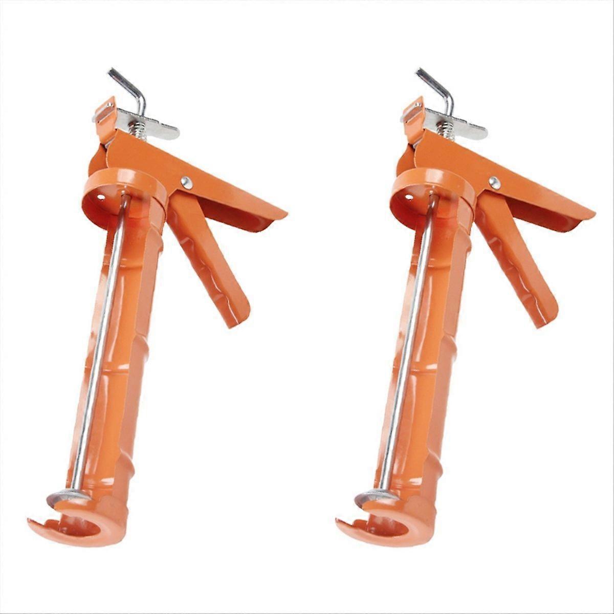 2PCS Caulking Tool, 10:1 Thrust Ratio, Caulk Tool No Drip