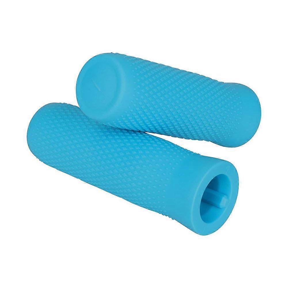 Electric Scooter AntiSlip Silicone Handlebar Grip Compatible with ES1 ES2 ES3 ES4, Prismatic Surface, Easy Install Pair