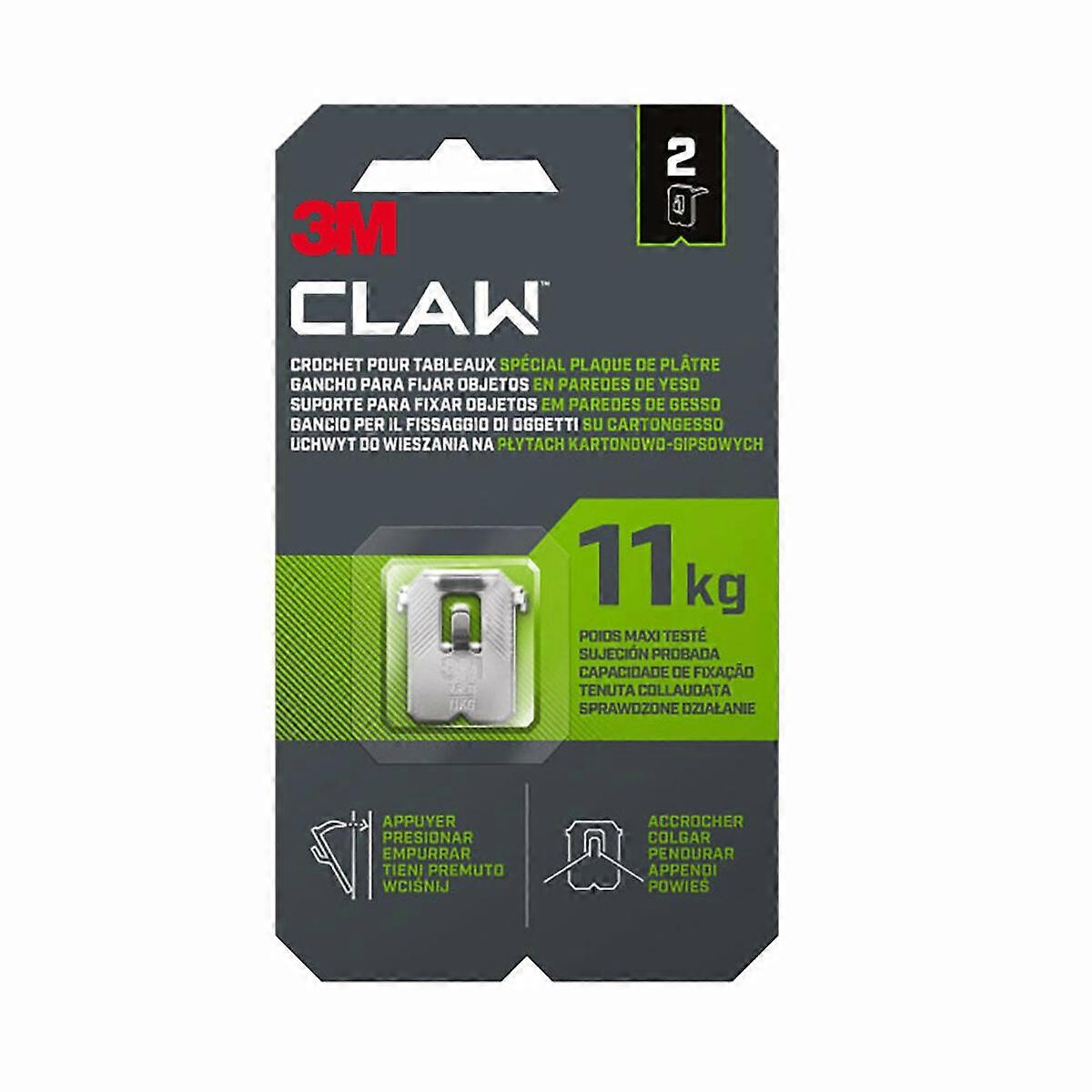 Hook for hanging up 3M 11 Kg (2 Units)