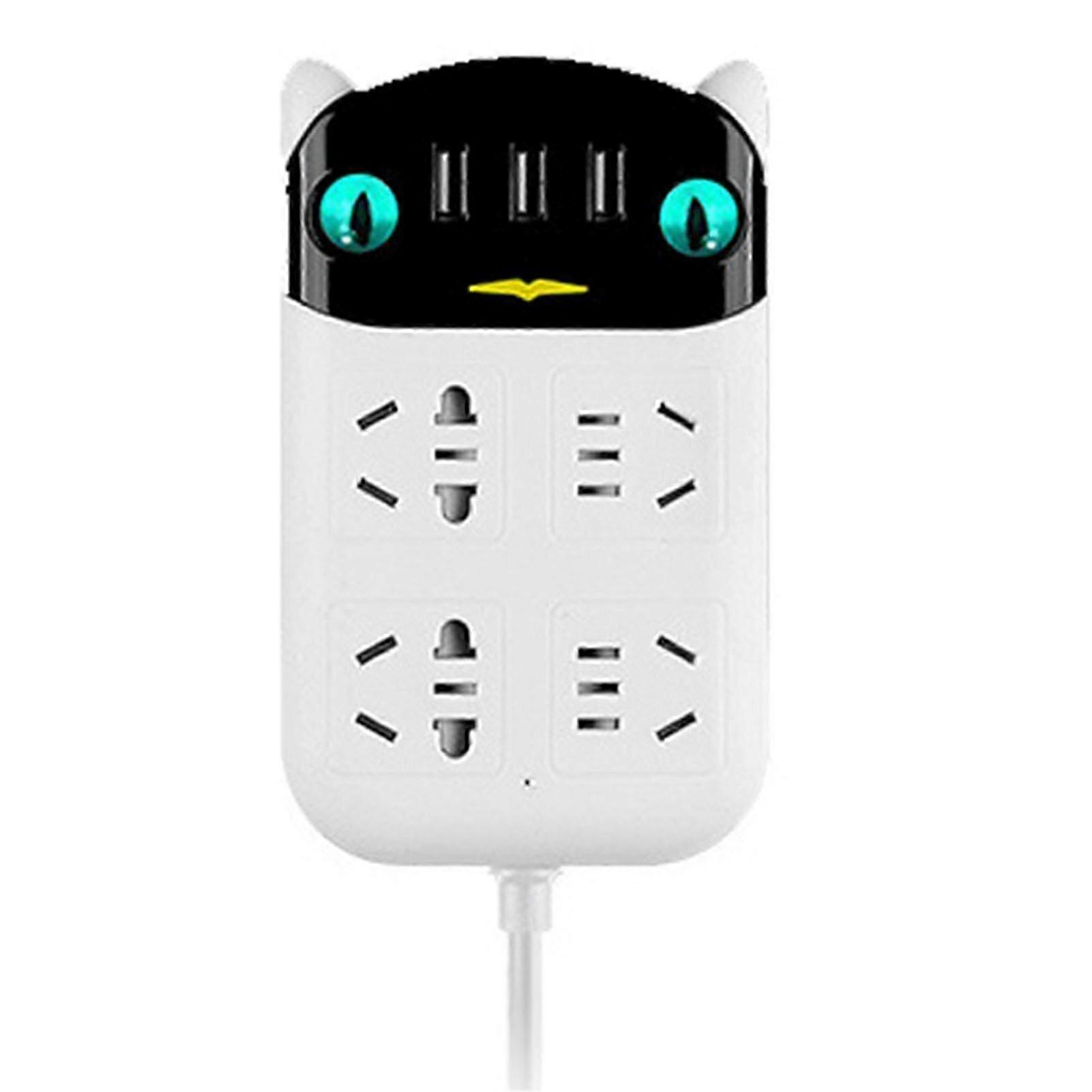 Power Strip Multifunctional USB Port ABS Flame Retardant Socket Strip for Home Office CN Plug 220V miao4