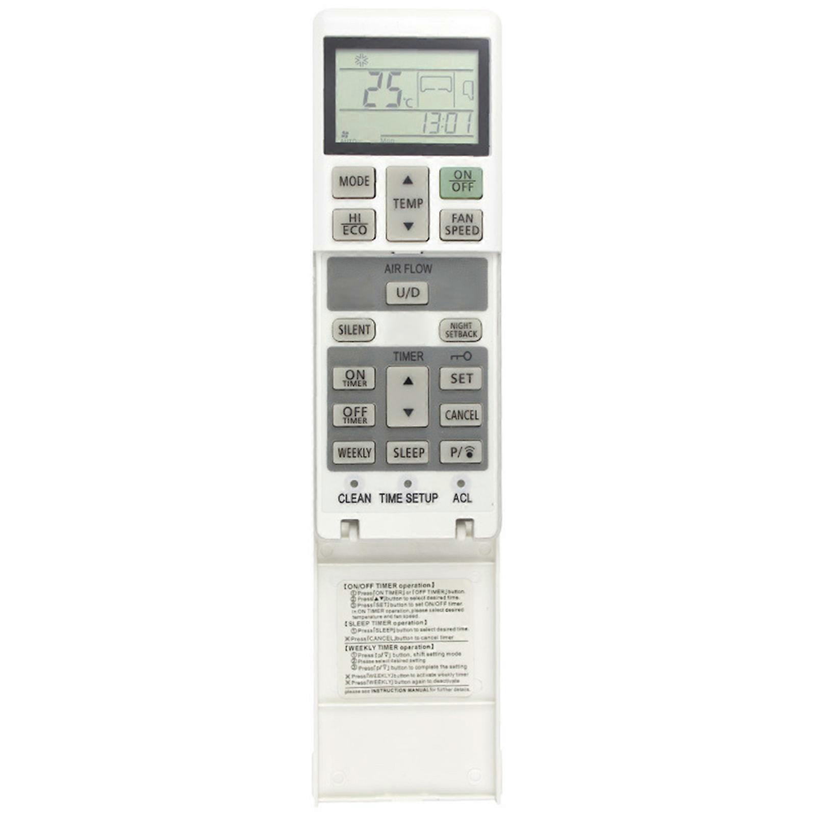 User Friendly Remote Controller for SRK63ZM-S SRK71ZM-S SRK80ZM-S Air Conditioner Multiple Models Strong Transmission Multicolor