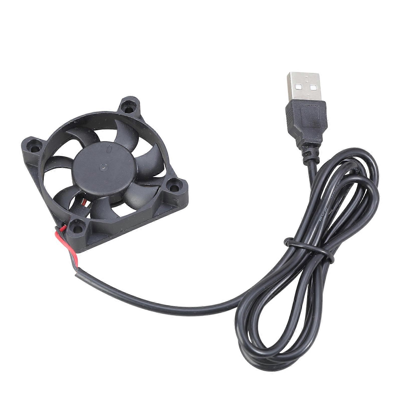 50x50x10MM USB 5V Cooling Fan Portable Cooling Fan for Tablet TV Receiver Router DVR Computer Cabinet Component Cooling Multicolor