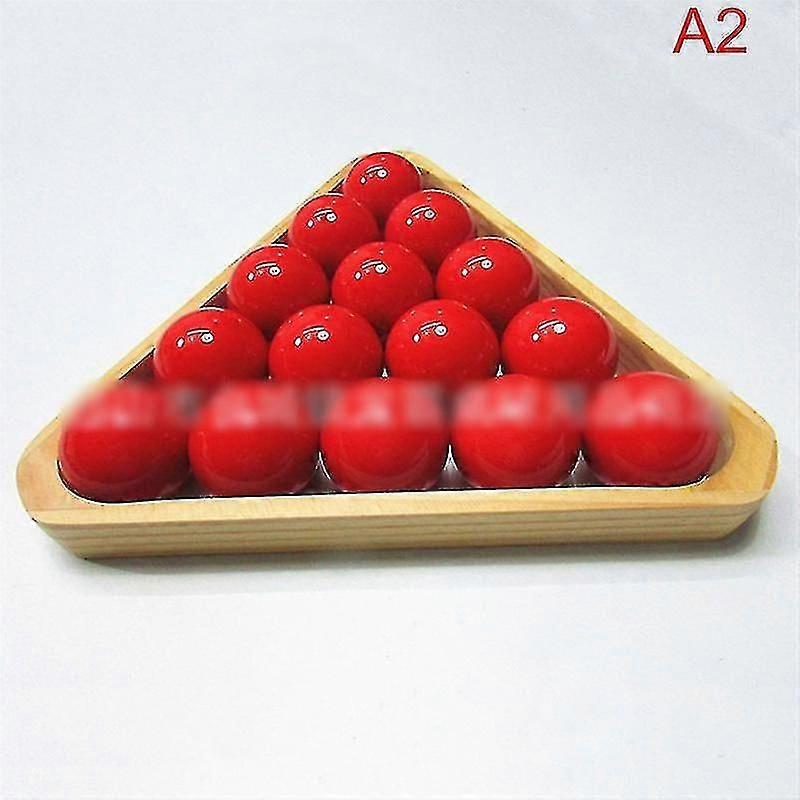 Billiard Ball Set 16 Ball Durable Synthetic Resin Pool Billiard Triangle Frame Billiards Snooker 16