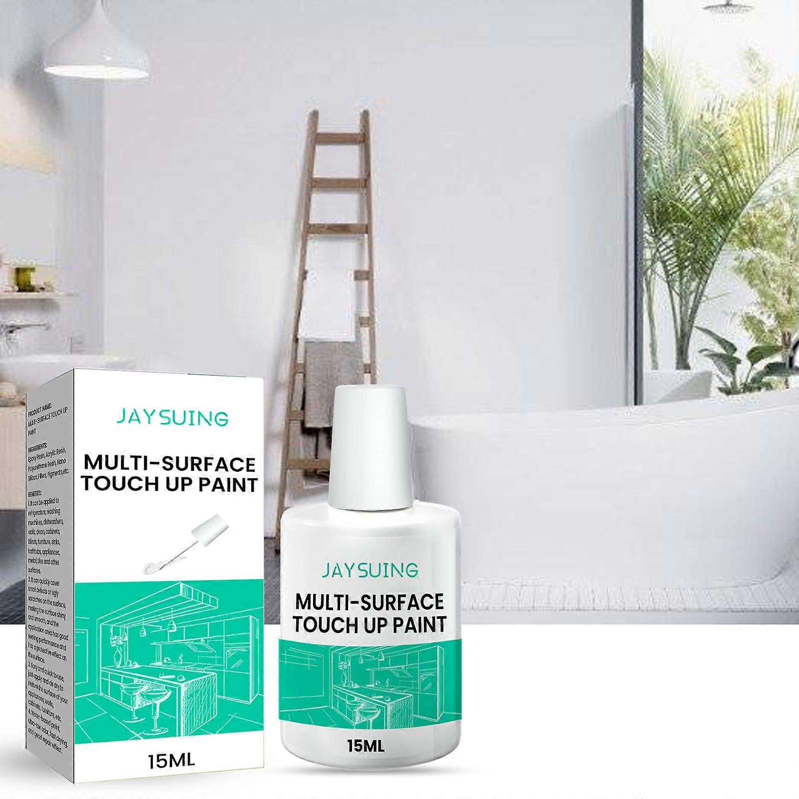 Jaysuing Multi-surface Retouching Paint, Graffiti Cover Wall Mildew Retreading Cracks Retouching Paint