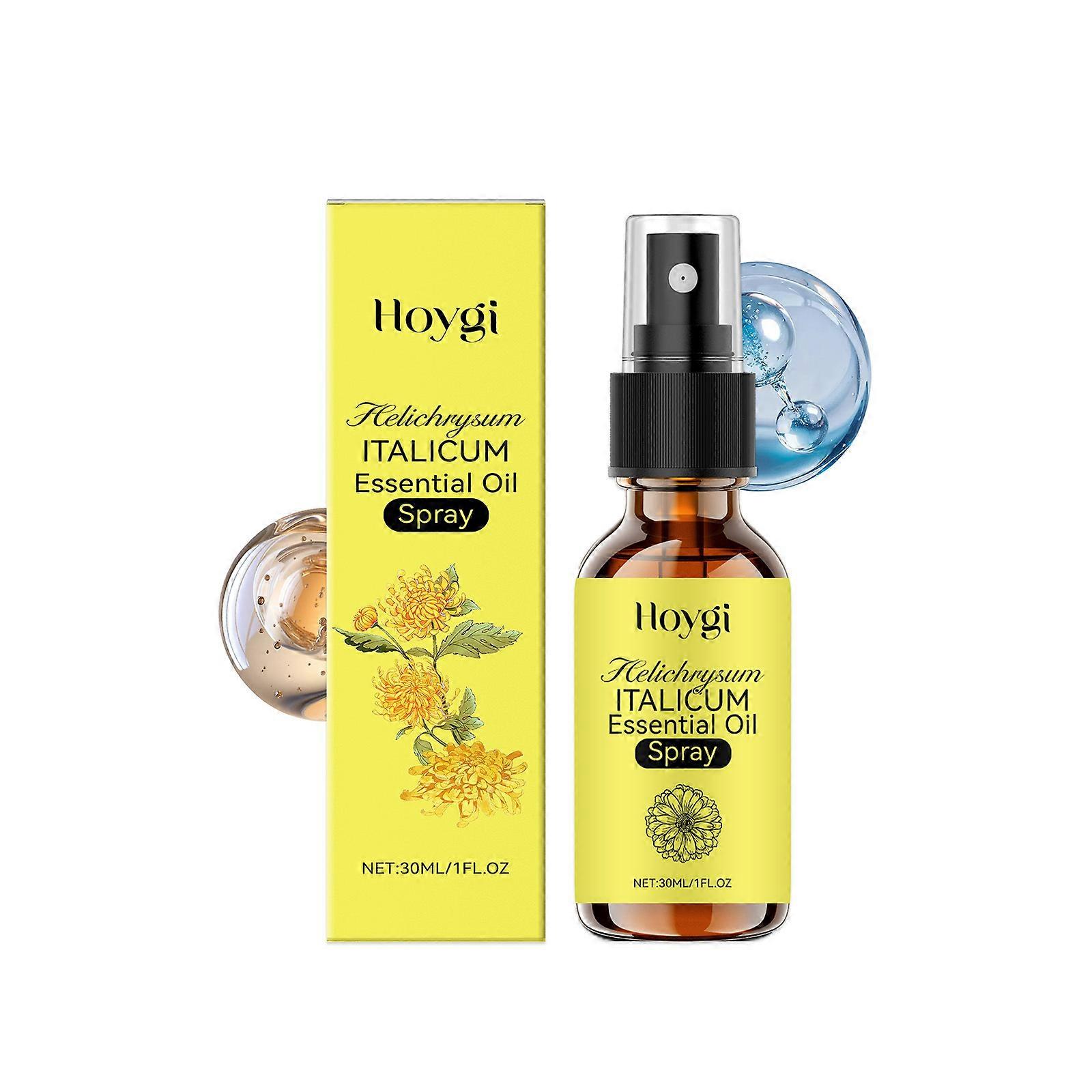 2PCS Anti-Aging Skincare Spray, Hoygi Organic Helichrysum Italicum Essential Oil