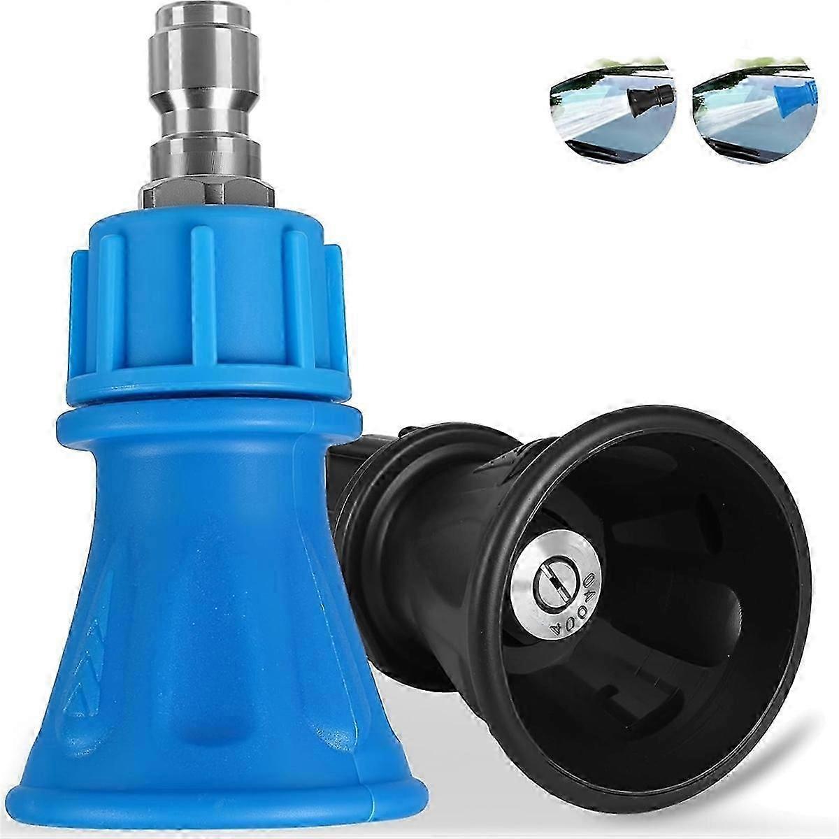 unique 2 Pack 25 Degree/40 Degree Pressure Washer Nozzle with Holder