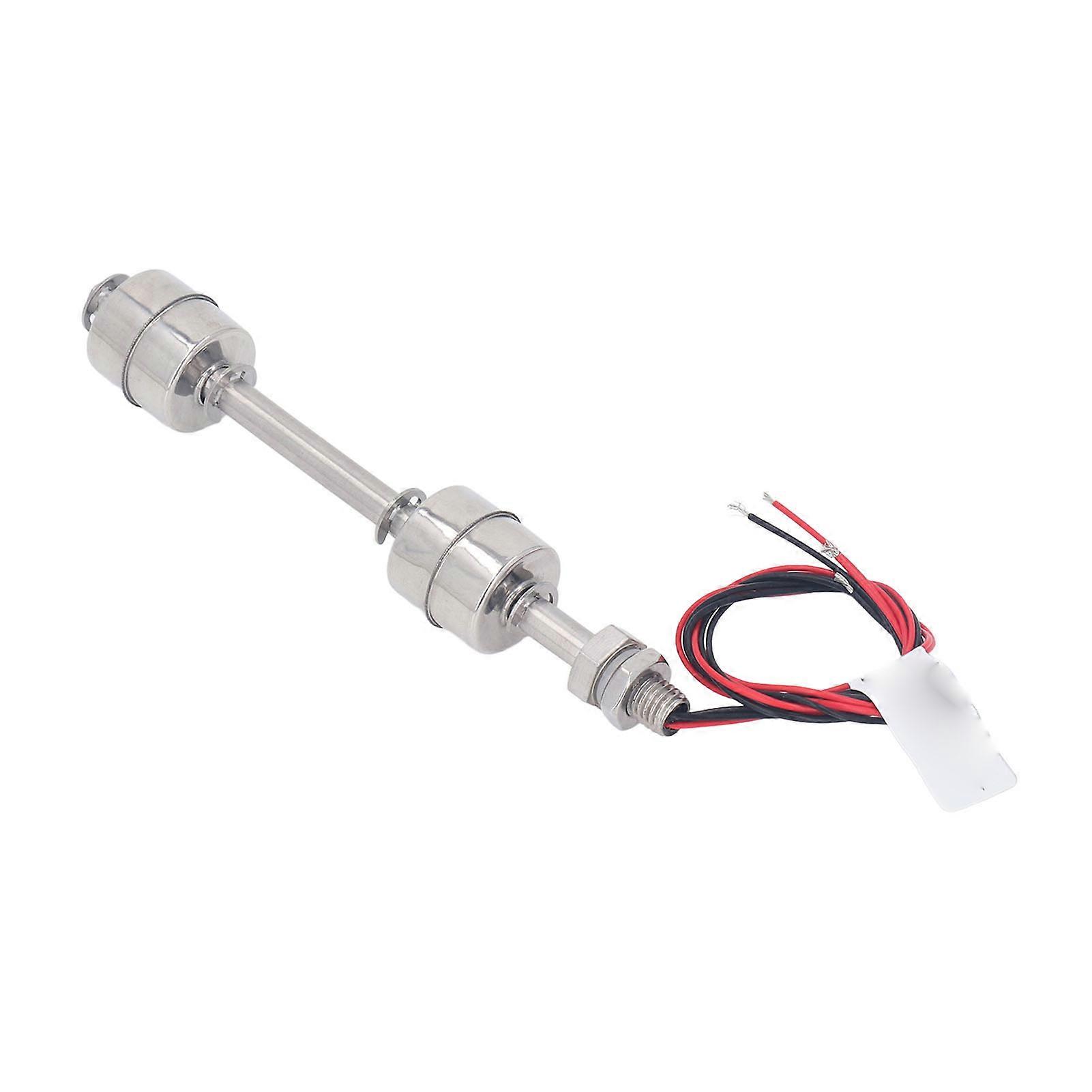 Float Switch Water Level Sensor 150mm Stainless Steel High Sensitivity Double Ball Liquid Water Level Controller 0‑220V
